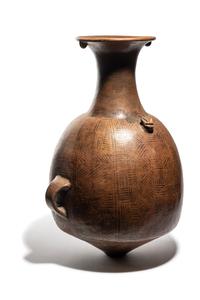 An Inca Redware Aryballos