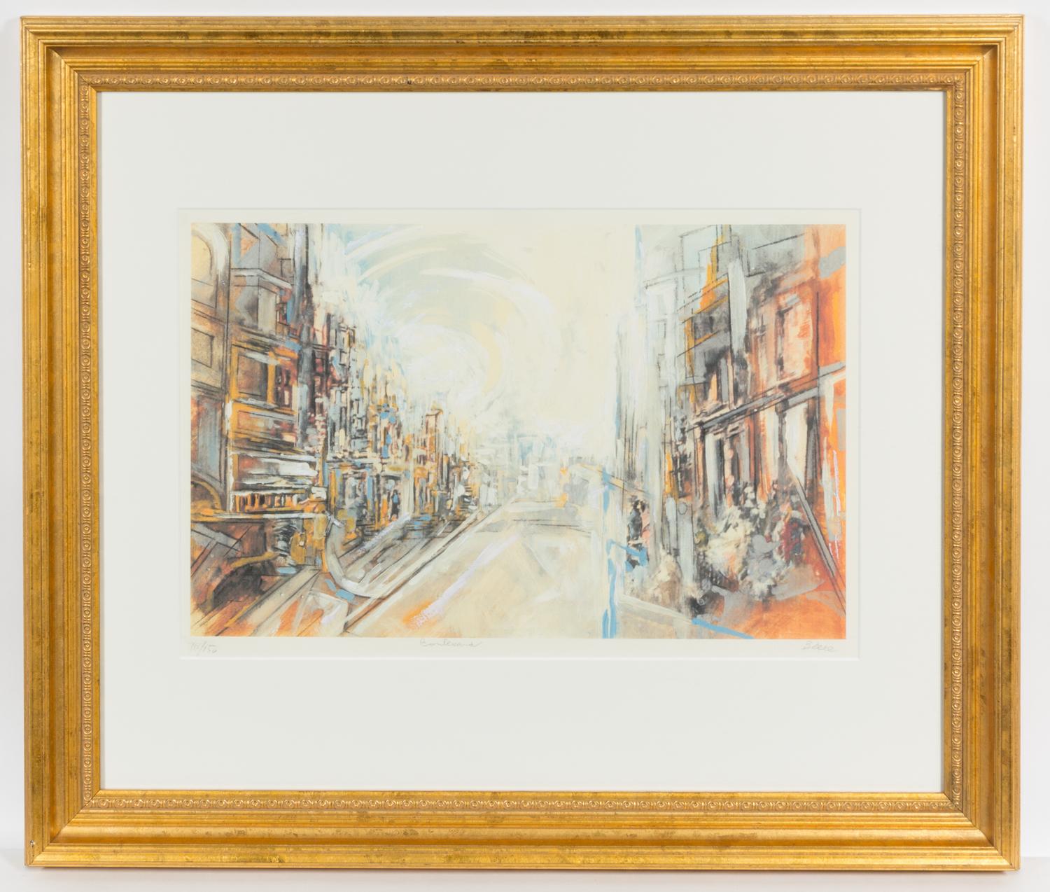 Giuseppe Bacci, (Italian, b. 1921), Boulevard Raspail no. 94 and Roma de notte no. 22 (two works)