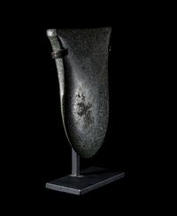 A Valdivian Green Stone Votive Axe