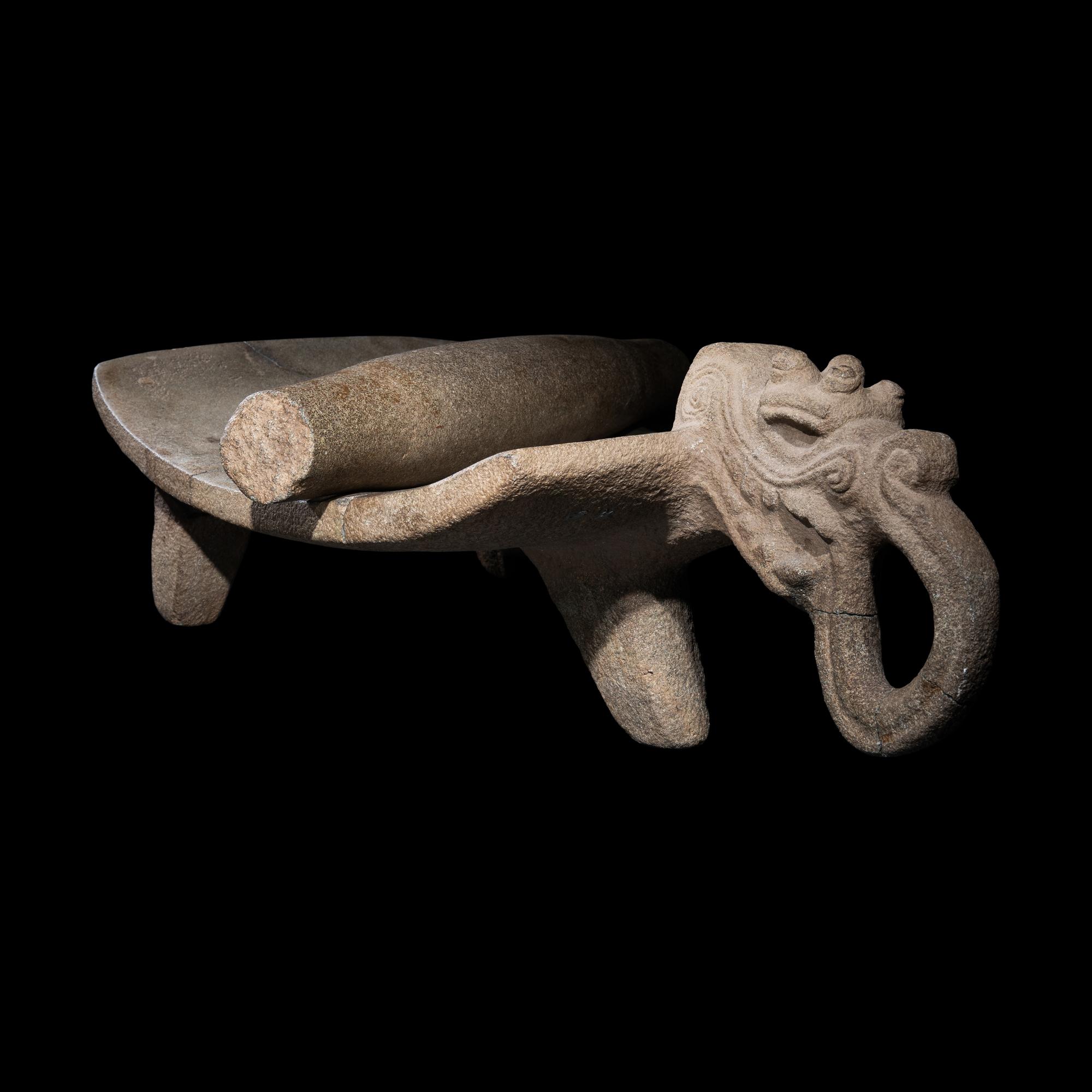 A Chorotegan Basalt Metate