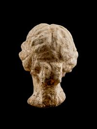 A Roman Marble Head of a Woman