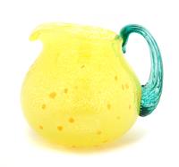 An Art Glass Pitcher Height 5 1/2 inches. — KOSTA BODA