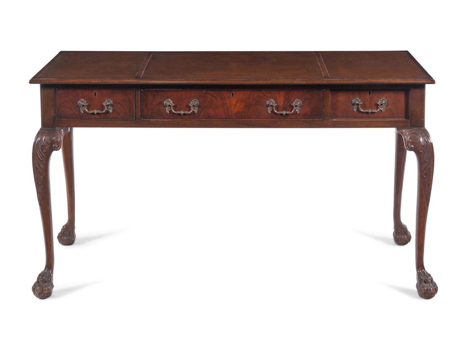 A George II Style Mahogany Writing Table