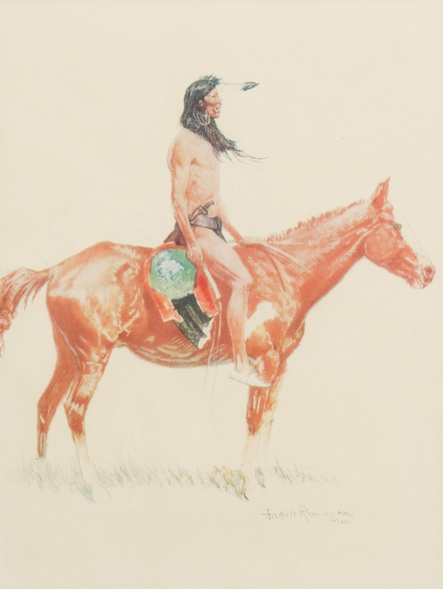 Remington, Frederic S., after (American, 1861-1909) Each 14 1/2 x 10 3/4 inches.