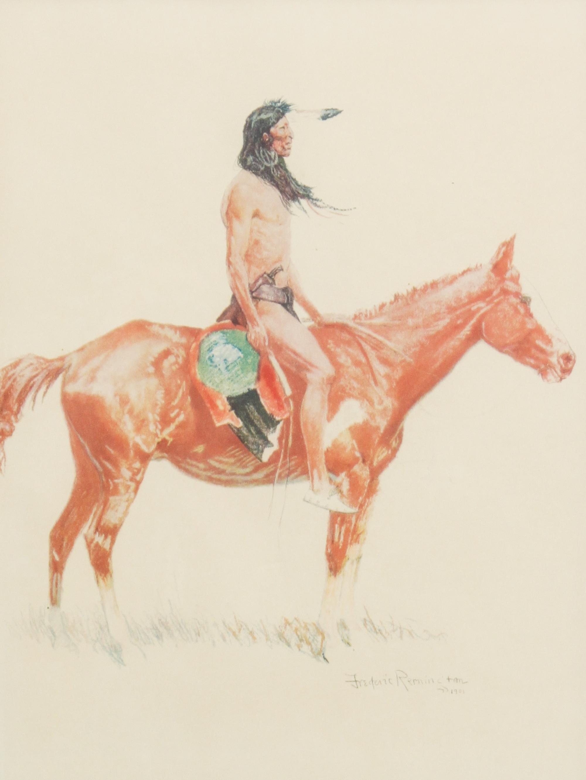 Remington, Frederic S., after (American, 1861-1909) Each 14 1/2 x 10 3/4 inches.