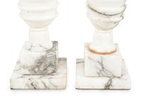 A Pair of Italian Alabaster Lamps