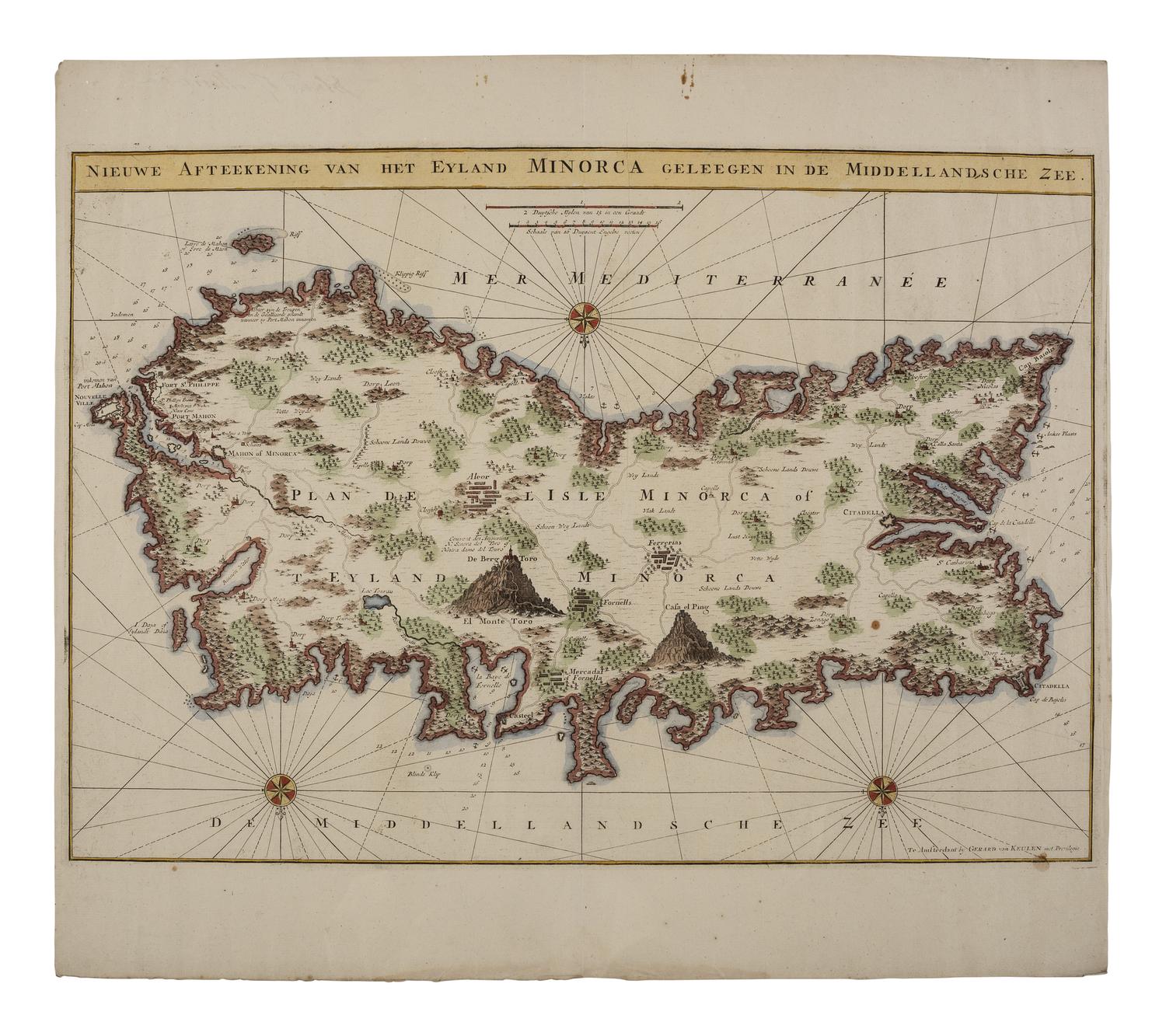 [MAPS]. A group of 8 early European maps, comprising: