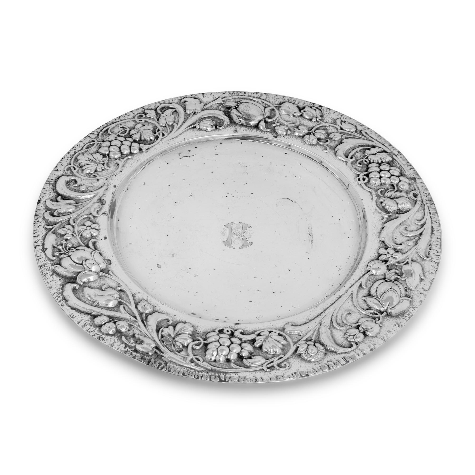 A German Silver Serving Dish