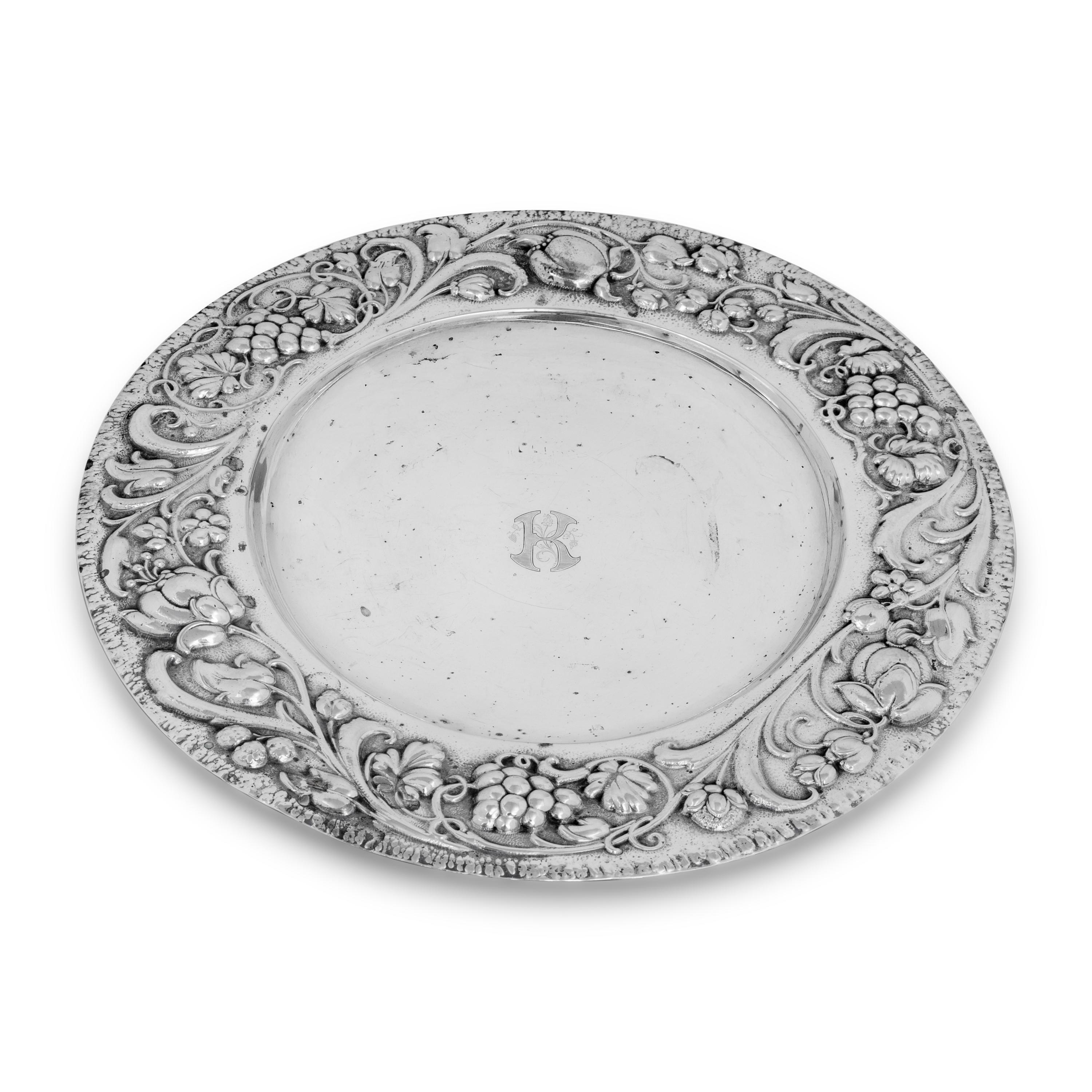 A German Silver Serving Dish