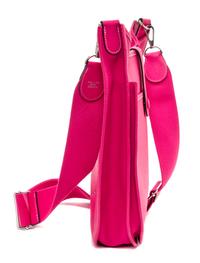 An Hermes Rose Tyrien Epsom Evelyne III PM Handbag, 11.25" x 12" x 2.5".