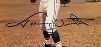 A Group of Johnny Unitas and Bart Starr Signed Autograph Photographs (Beckett Authentication Services Letters),