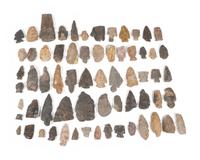 Two Cigar Boxes of Broken Points and Flint Chips