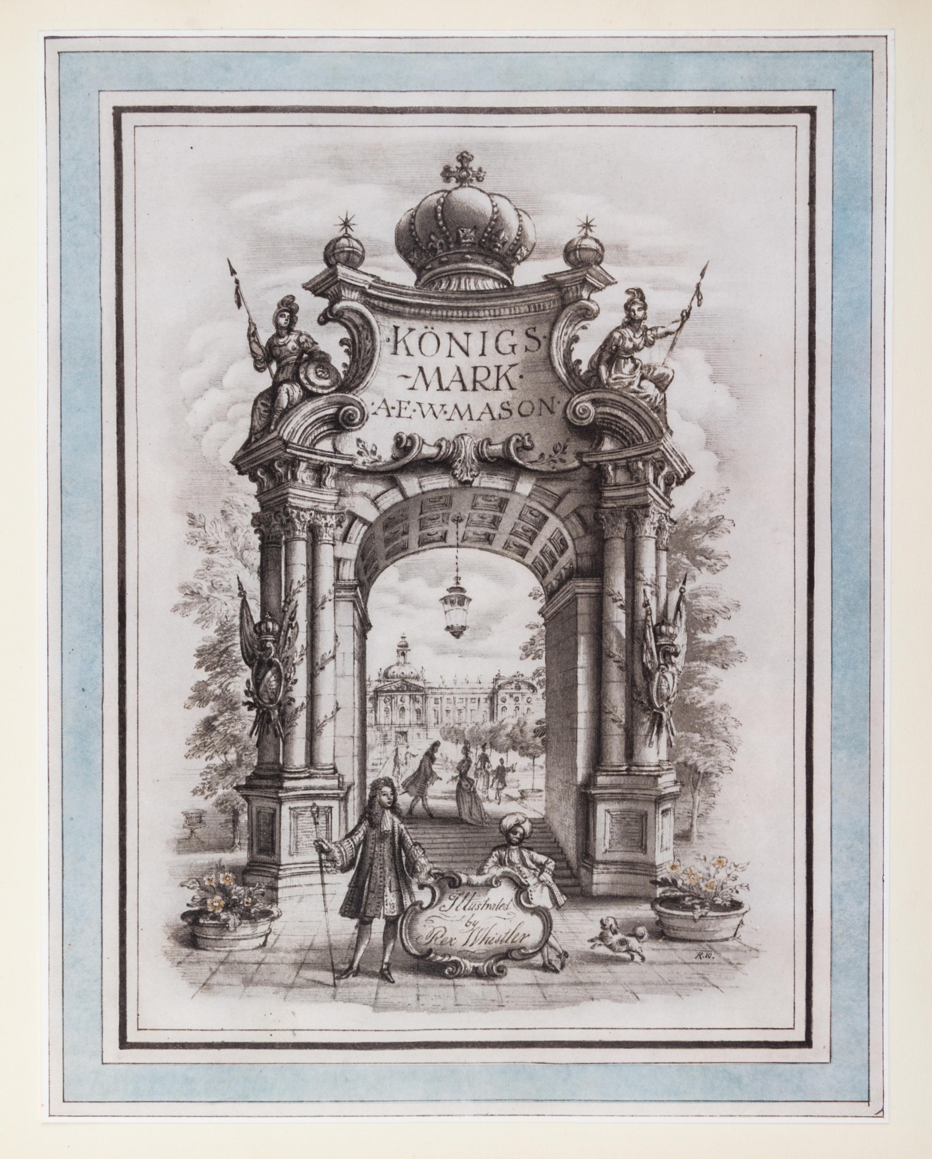 (WHISTLER, REX) VARIOUS. A collection of 10 works illustrated by Rex Whistler, with one biography (11).