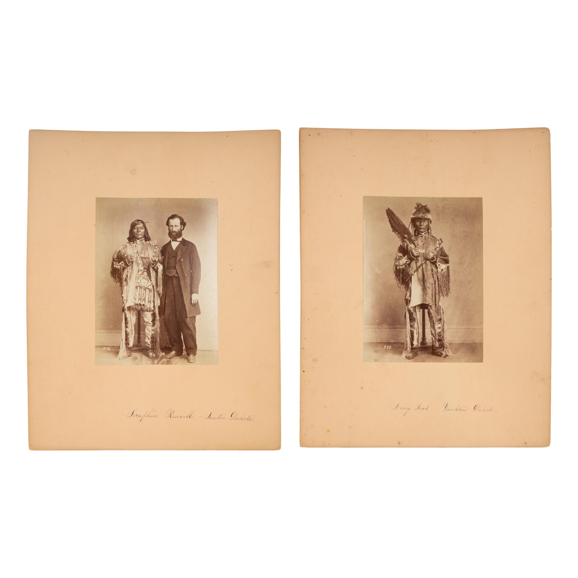 HAYNES, F. Jay (1853-1921), photographer. A group of 9 stereoviews of Ft. Totten, Dakota Territory. Ca 1880s.
