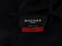 Rochas, Black Silk Shift Dress