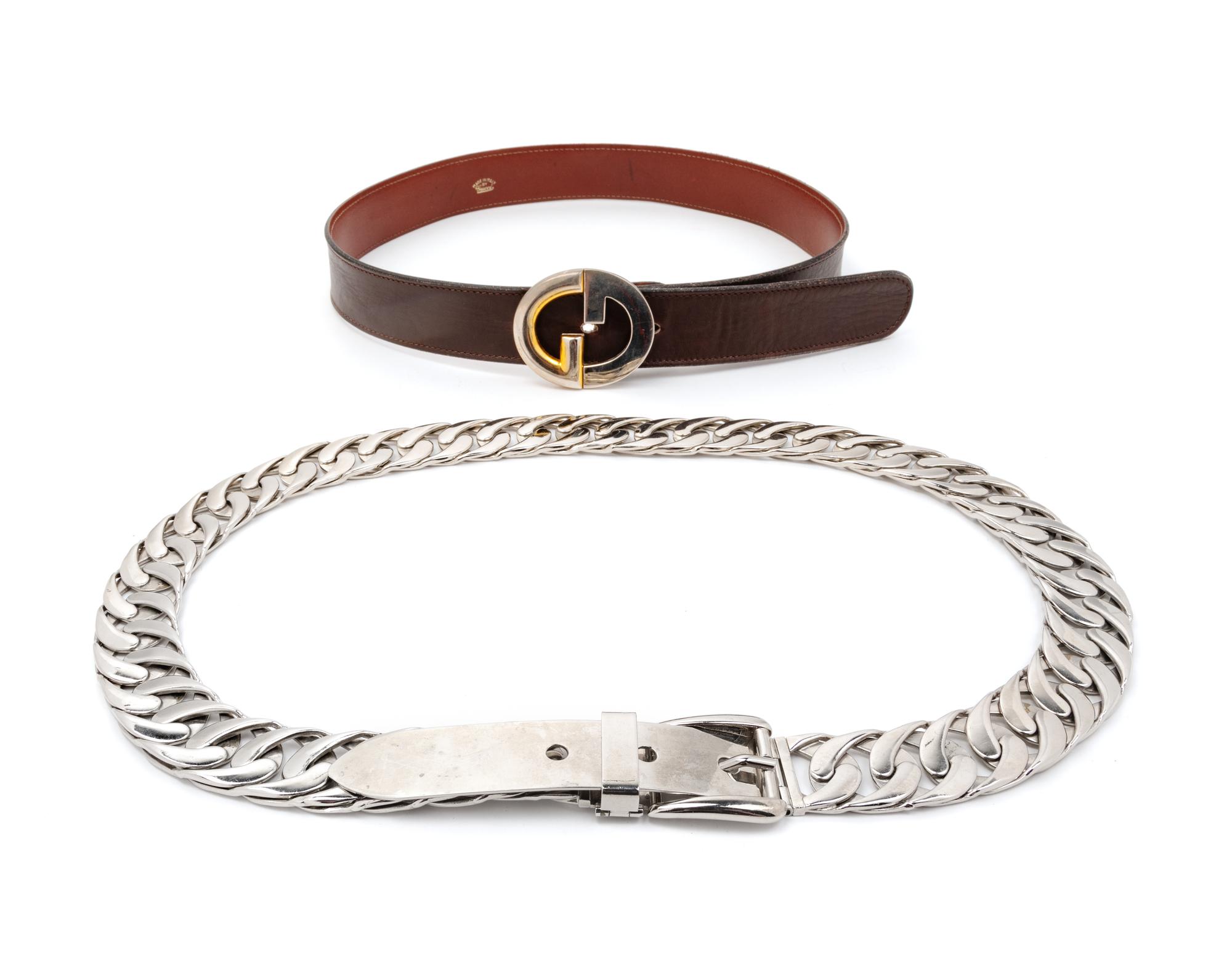 Two Gucci Belts, 2000s