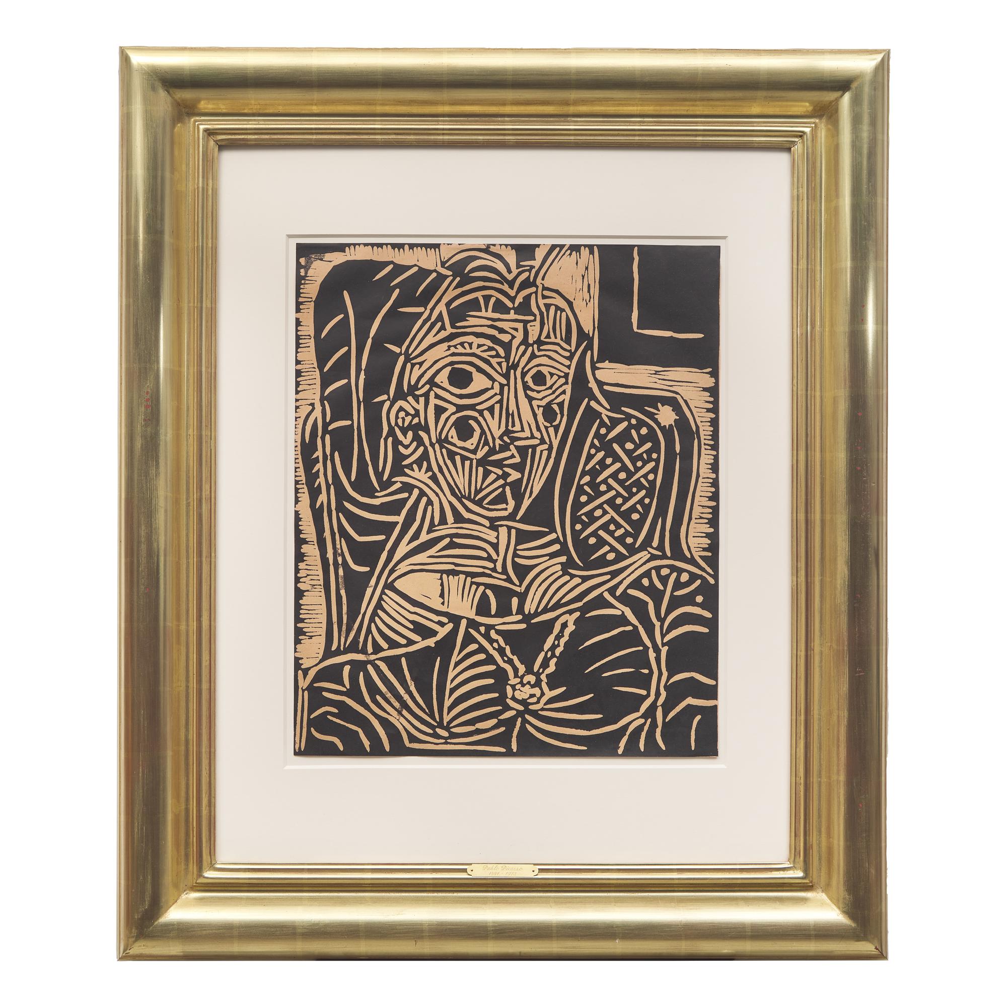 Portrait de Jacqueline au Fauteuil , 1958