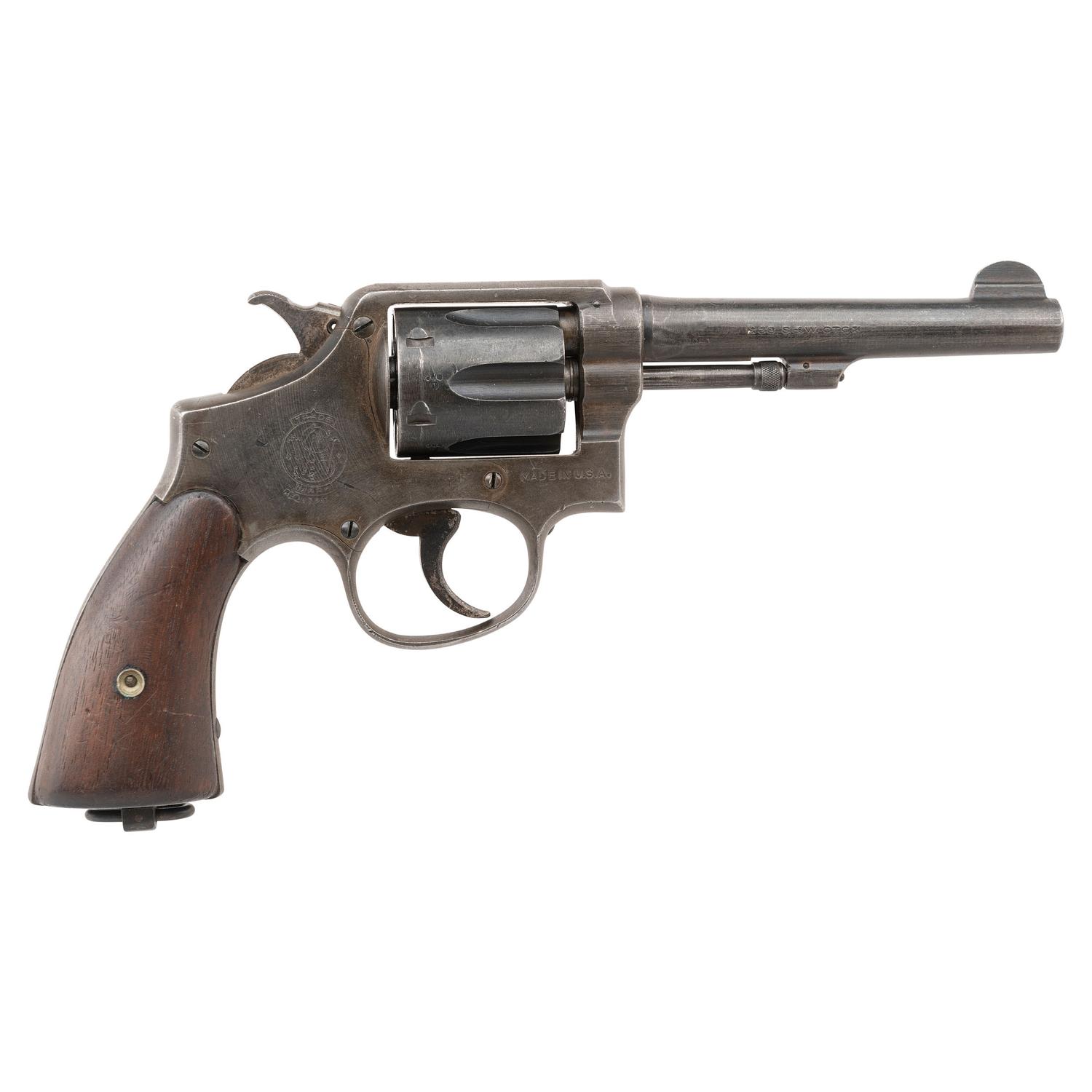**British Proofed Smith & Wesson Victory Revolver in .38/200