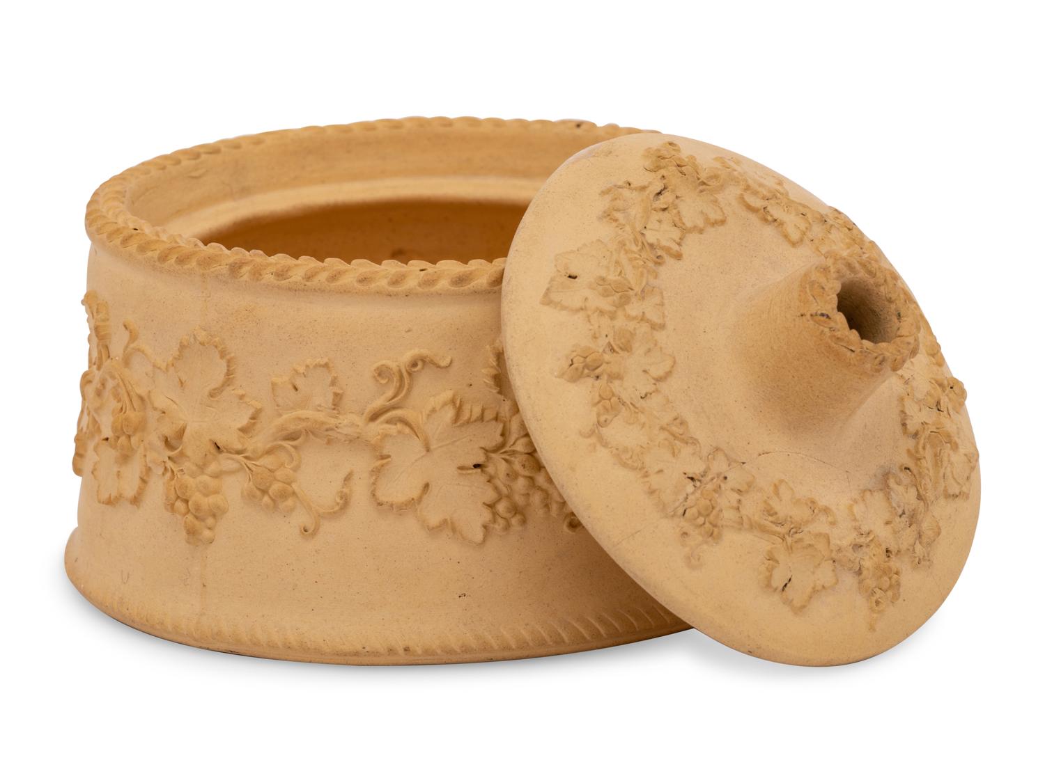 A Wedgwood Stoneware Covered Game-Pie Dish
