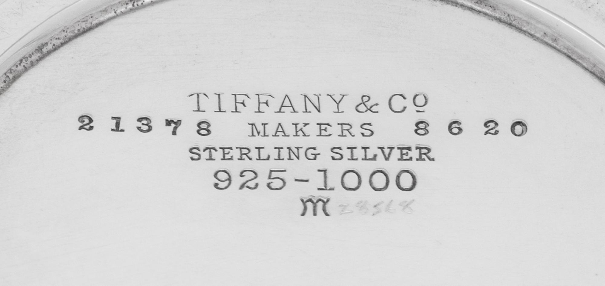 A Set of Twelve Tiffany and Co. Silver Cordials
