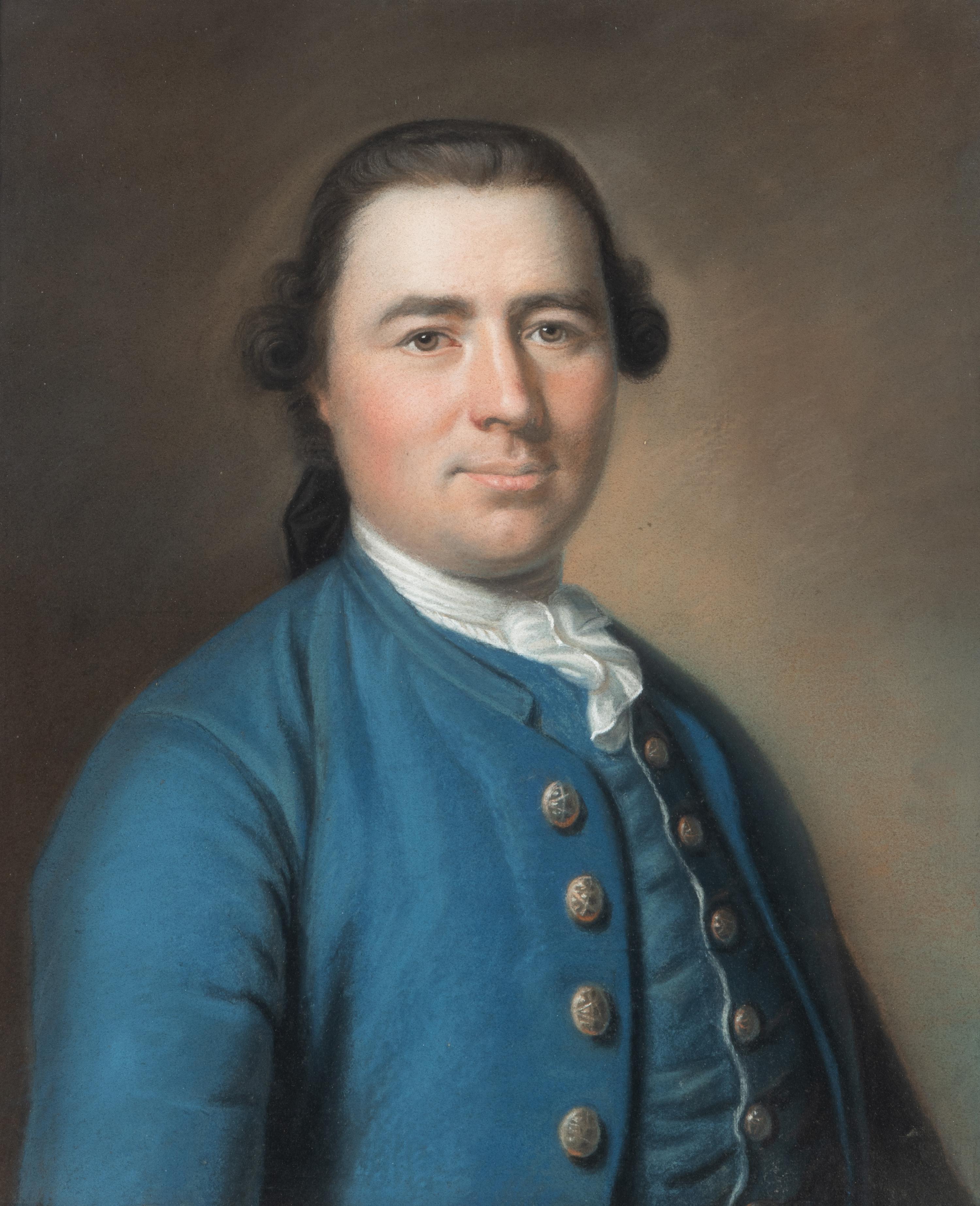 British School, 18th Century — Portrait of a Gentleman , probably c. 1765