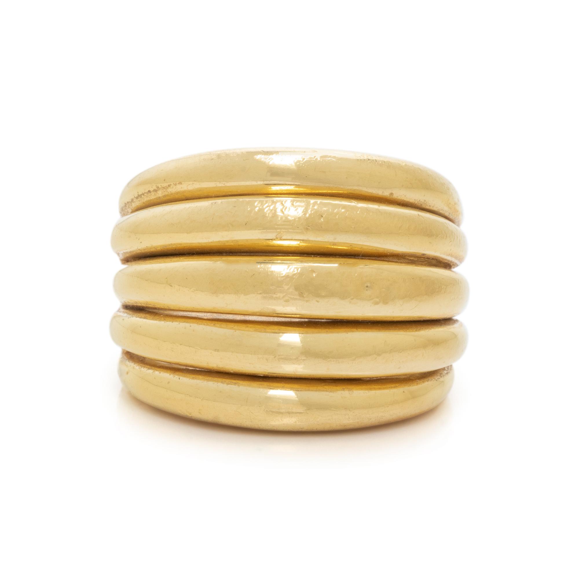 YELLOW GOLD RING