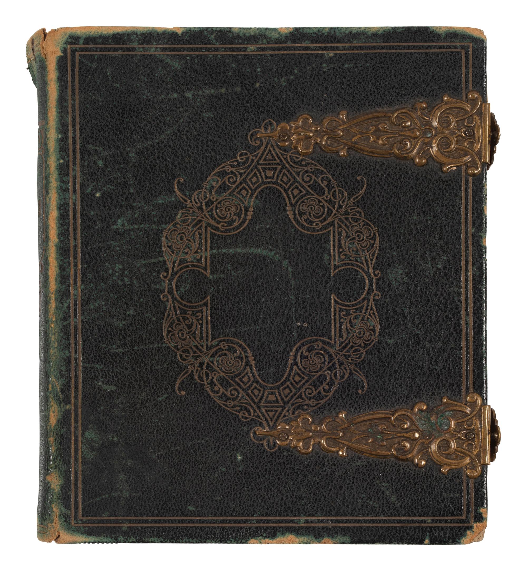 [CIVIL WAR]. A CDV album containing images of Civil War officers including Medal of Honor recipient Perry Wilkes, and others.