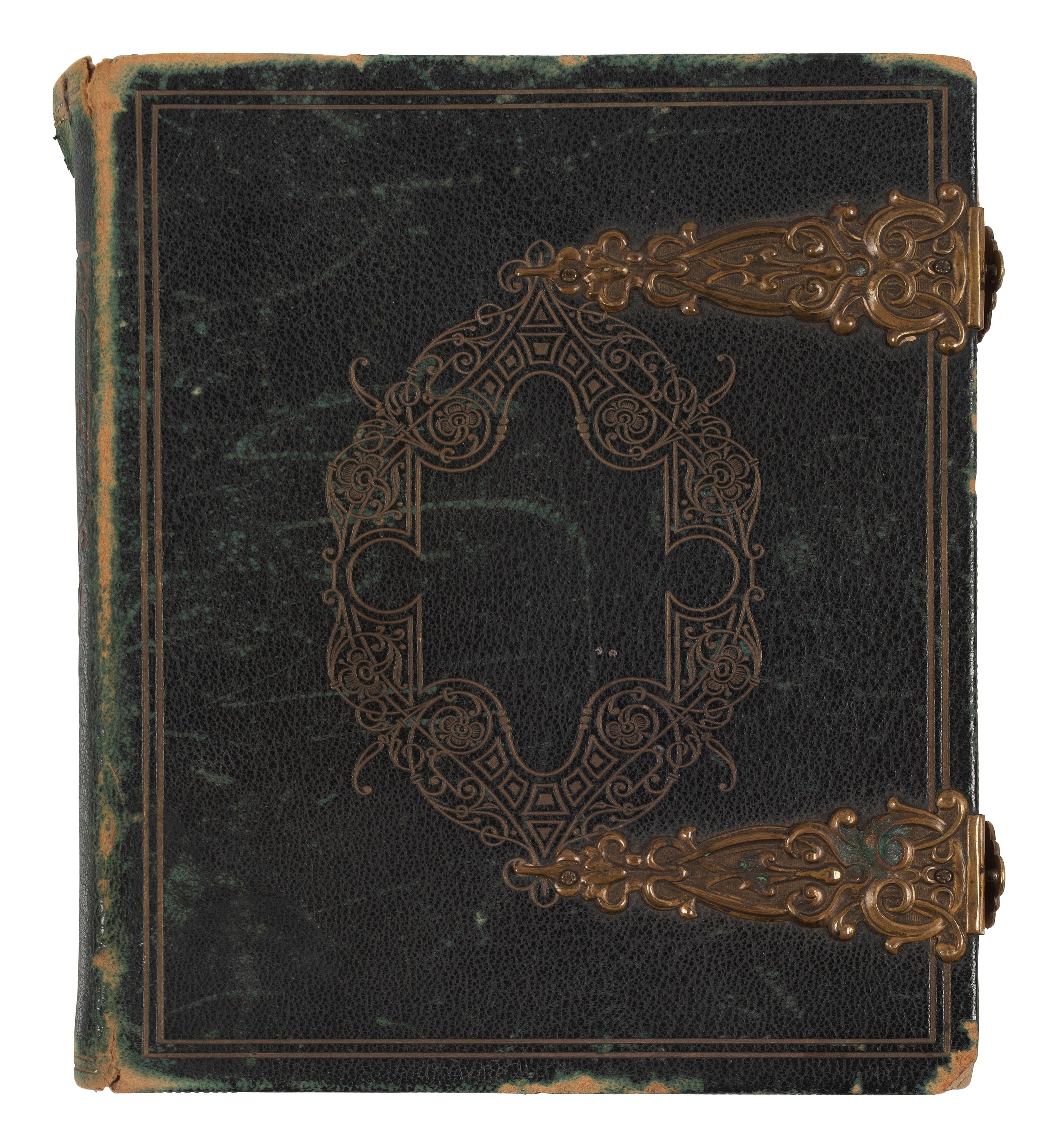 [CIVIL WAR]. A CDV album containing images of Civil War officers including Medal of Honor recipient Perry Wilkes, and others.