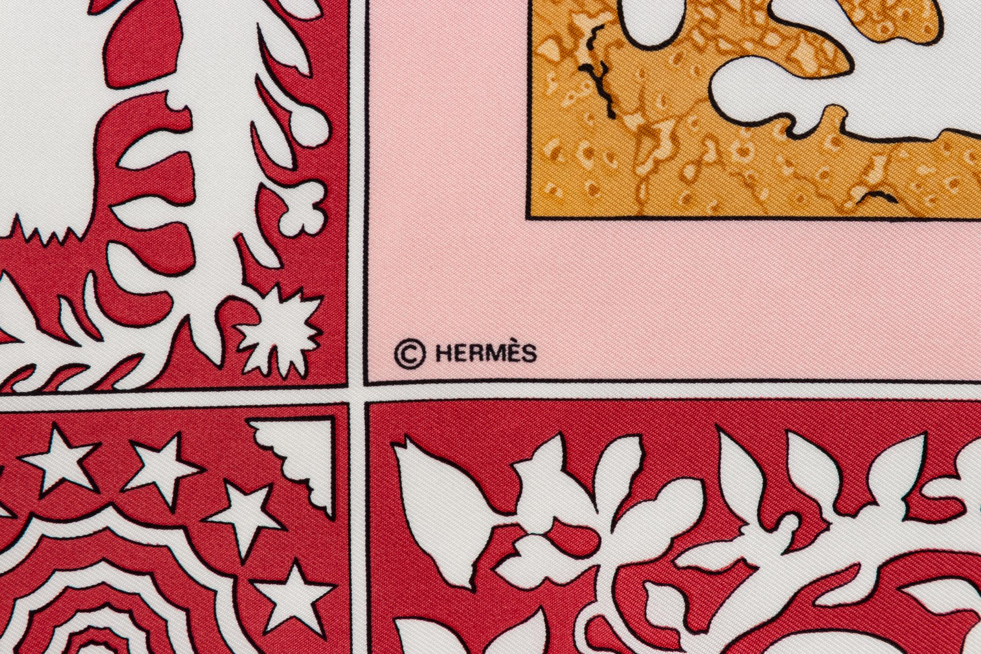 Three Hermès 90cm Silk Scarf, Carré