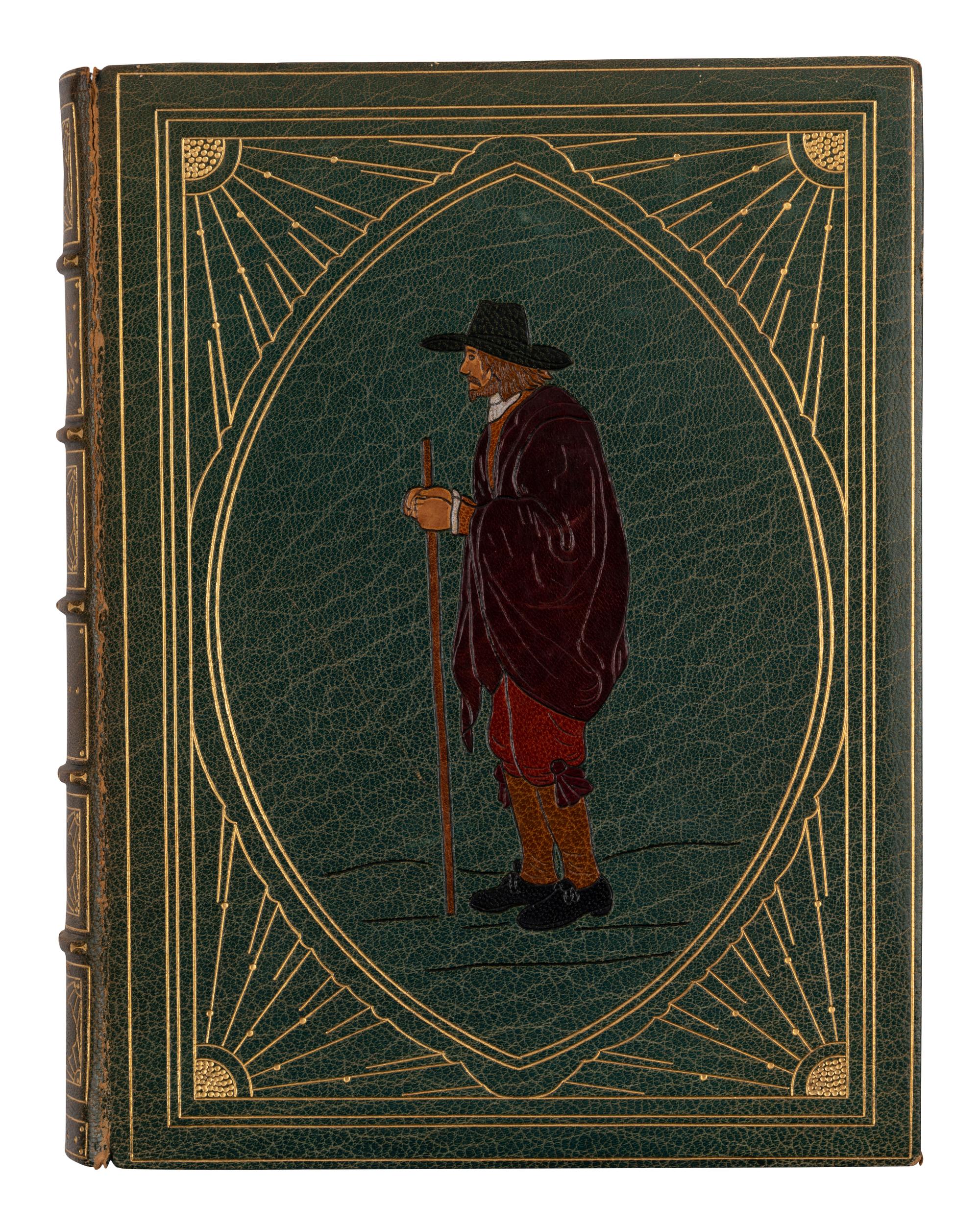 [BINDINGS]. BUNYAN, John (1628-1688). The Pilgrim's Progress . London: Routledge, Warne, and Routledge, 1861.