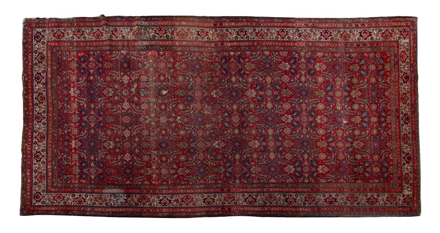 A Bidjar Wool Rug, 11 feet 7 inches x 5 feet 10 inches.