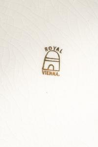 A Vienna Style Porcelain Plate