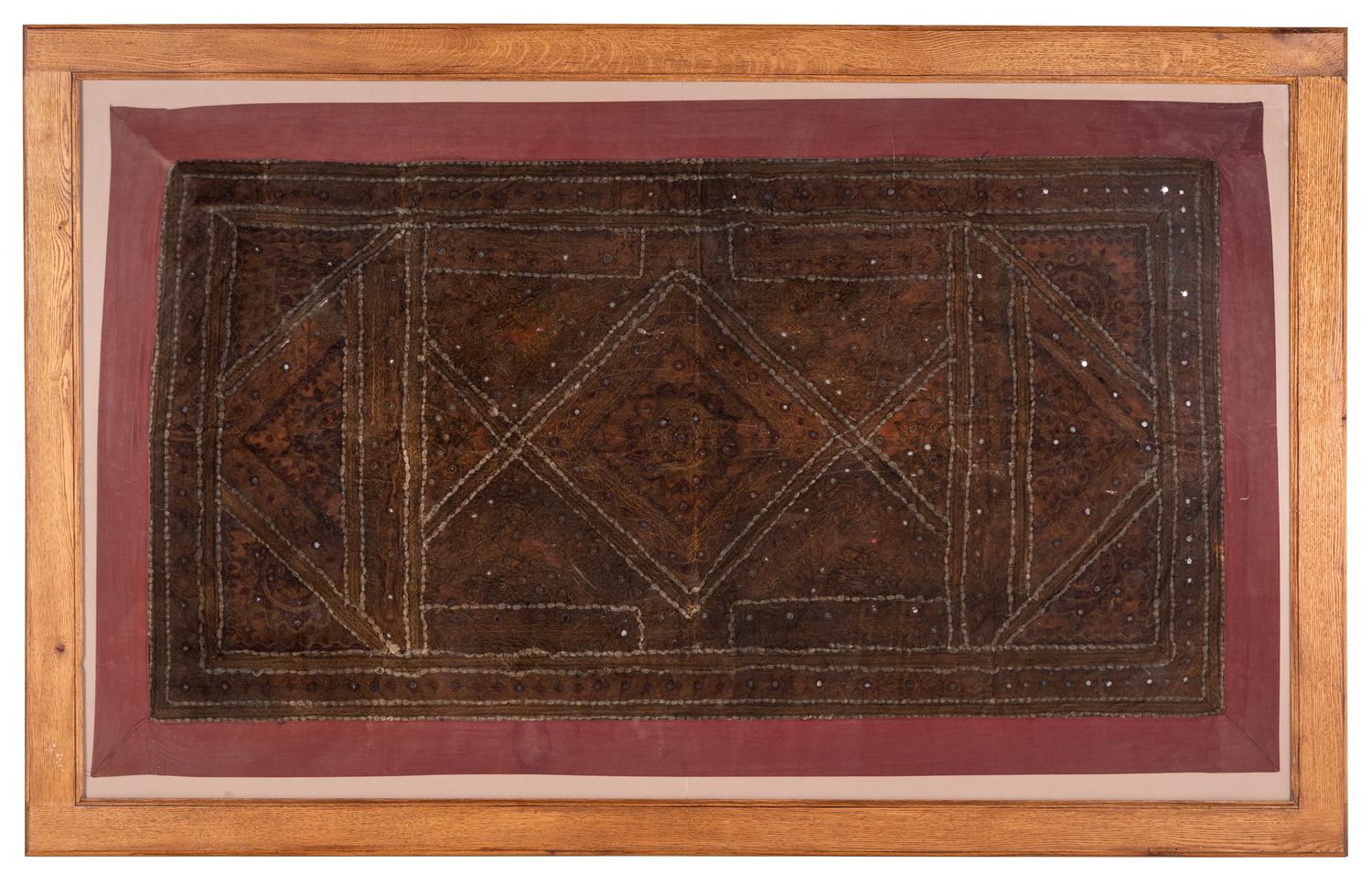 A Shisha Embroidered Panel