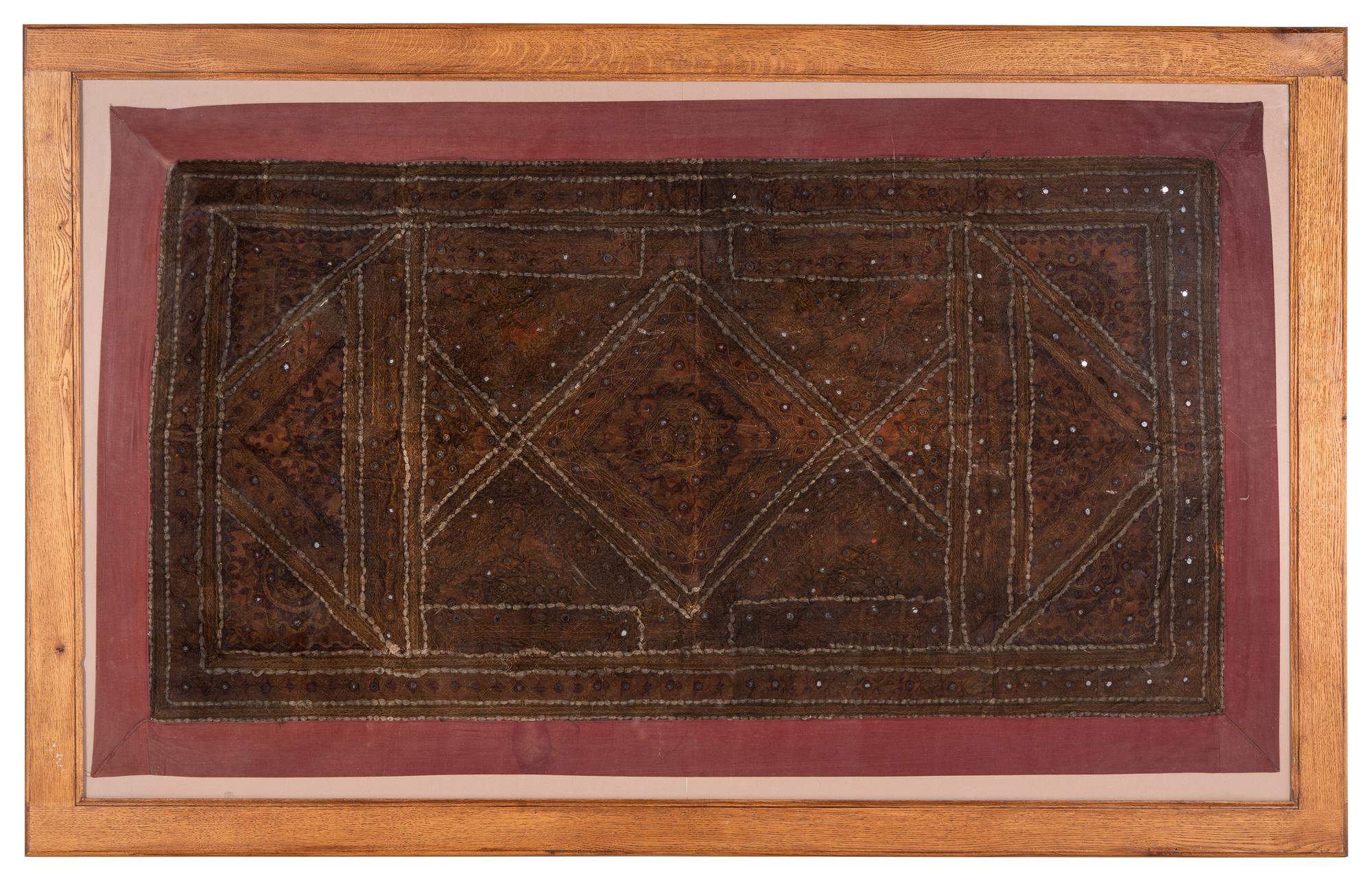 A Shisha Embroidered Panel