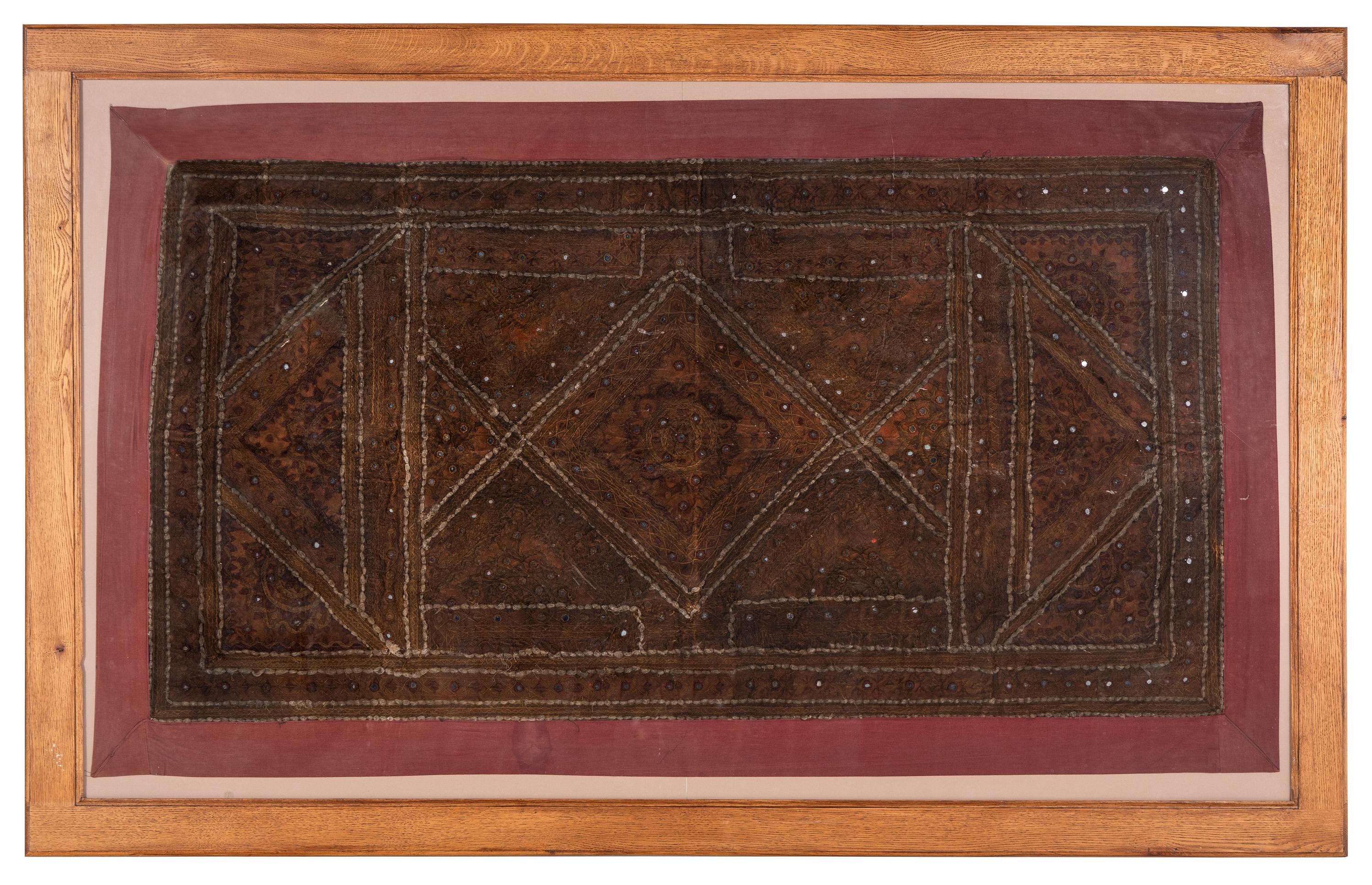A Shisha Embroidered Panel
