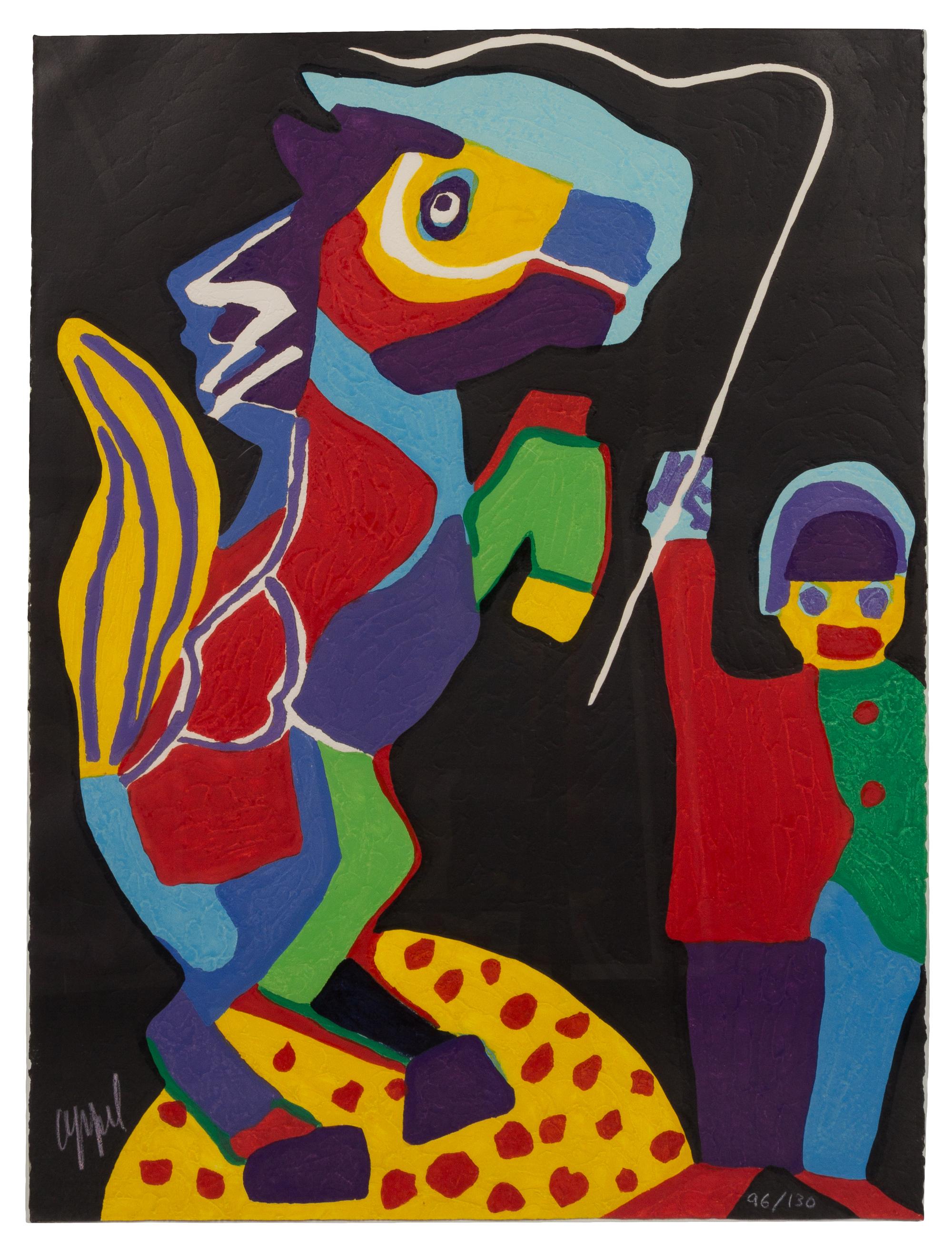 Karel Appel, (Dutch, 1921-2006), Circus (Volume II), 1978 (a group of ten prints)
