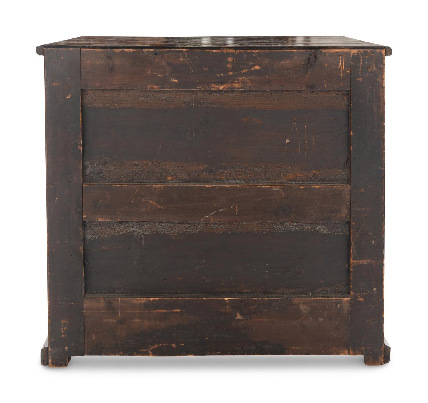 A Charles II Oak Chest of Drawers