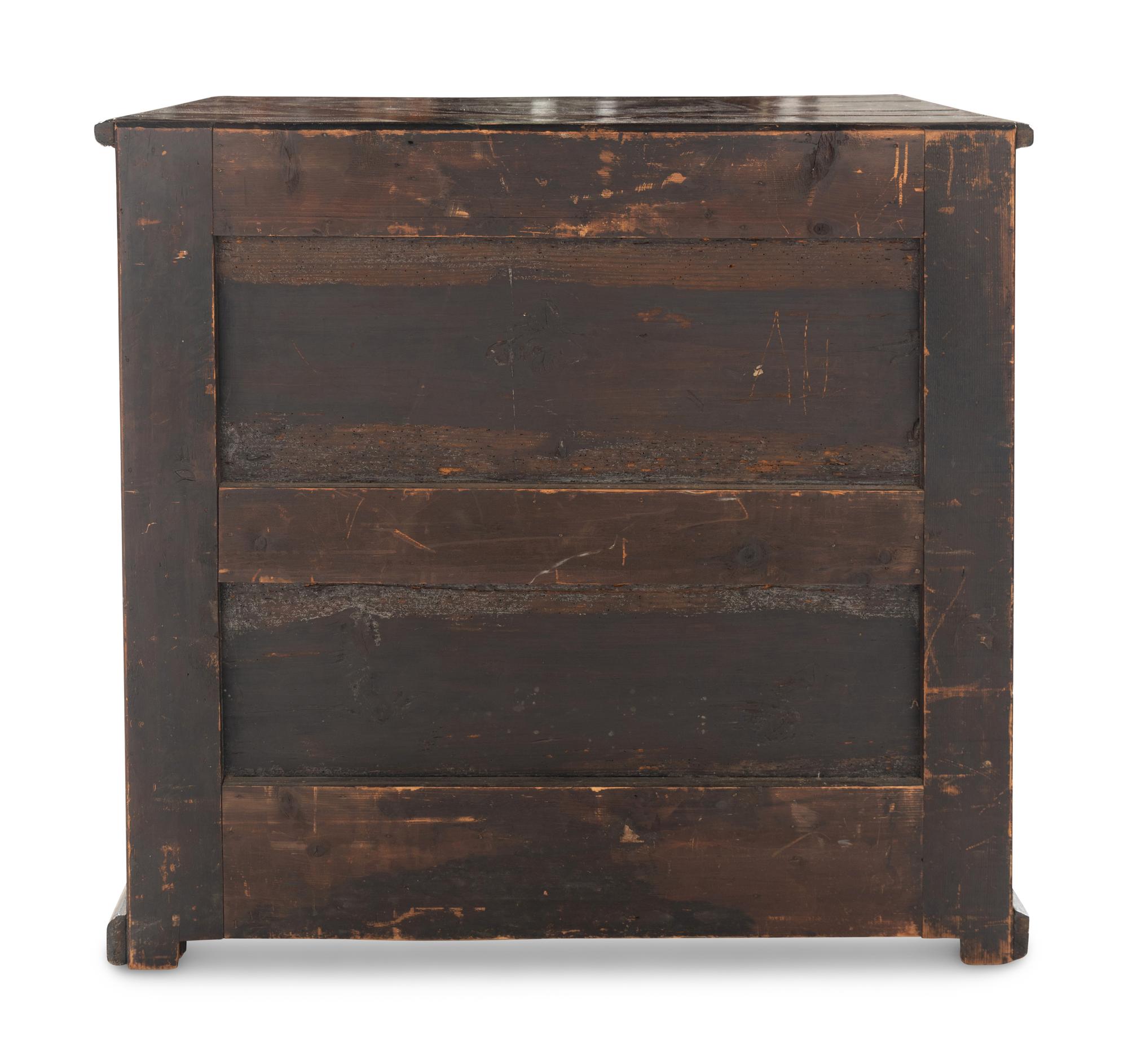 A Charles II Oak Chest of Drawers