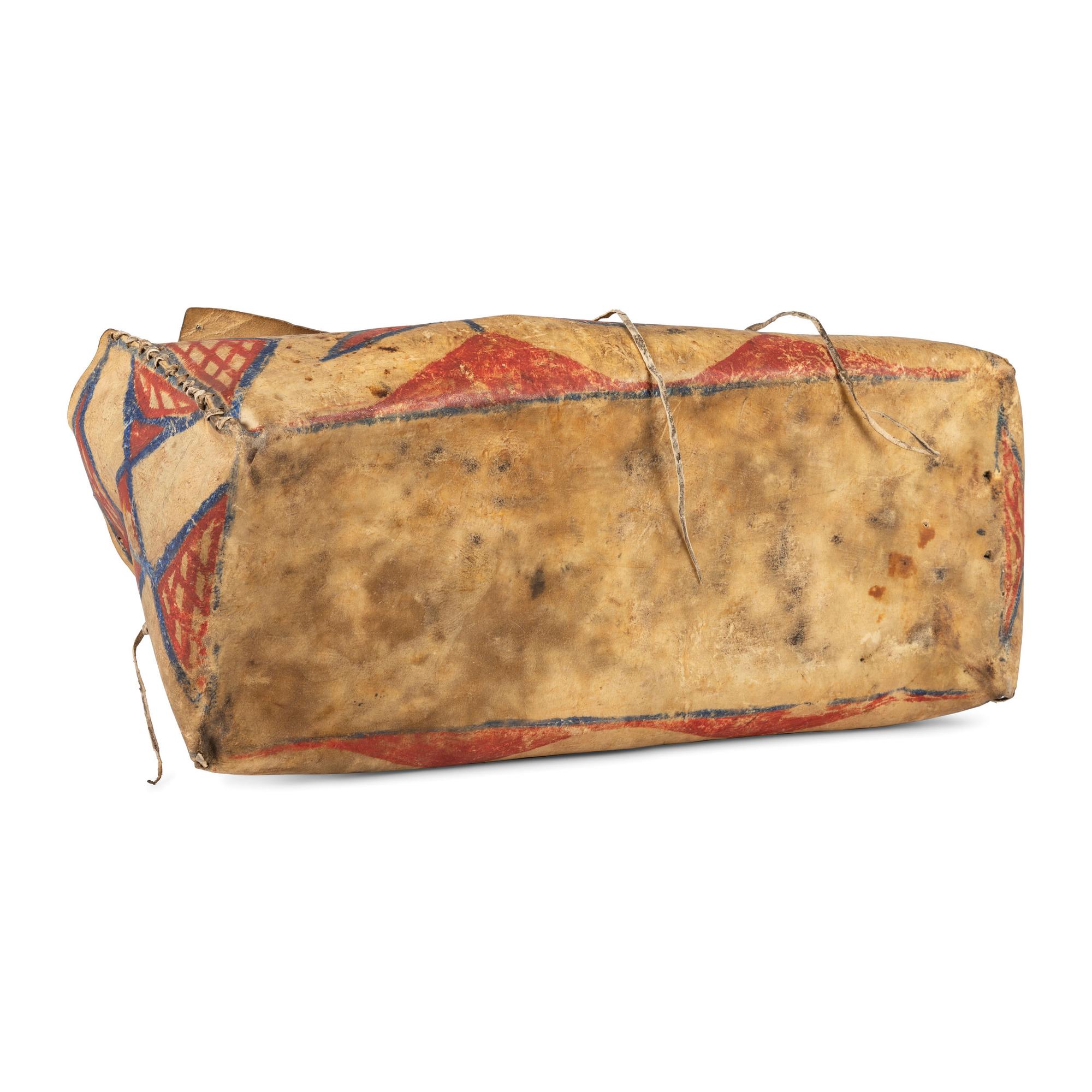 Sioux Painted Parfleche Box
