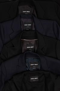Five Giorgio Armani Blazers