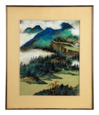 Two Chinese Landscape Paintings