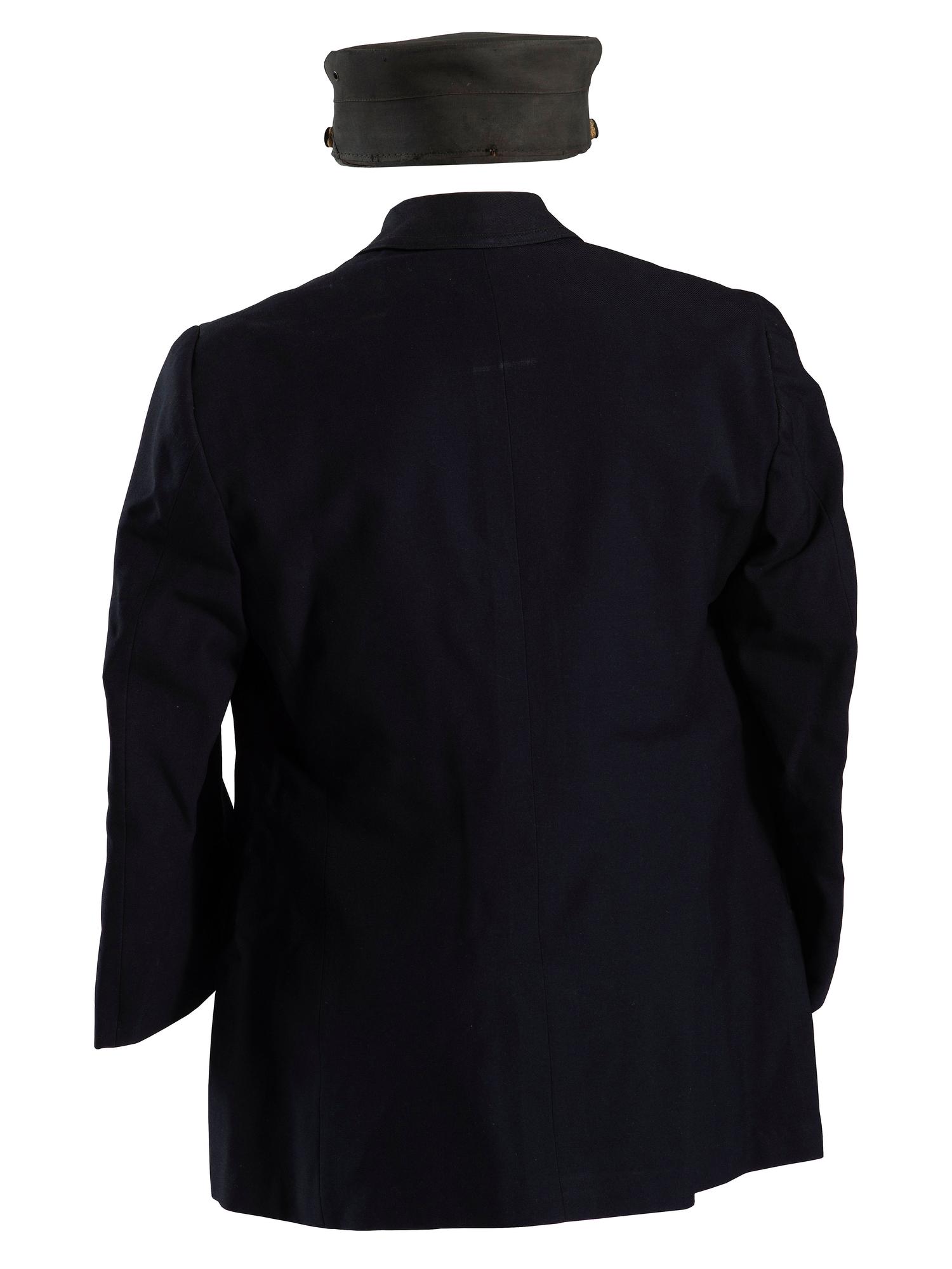 [OCCUPATIONAL]. Pullman Porter uniform jacket and hat.
