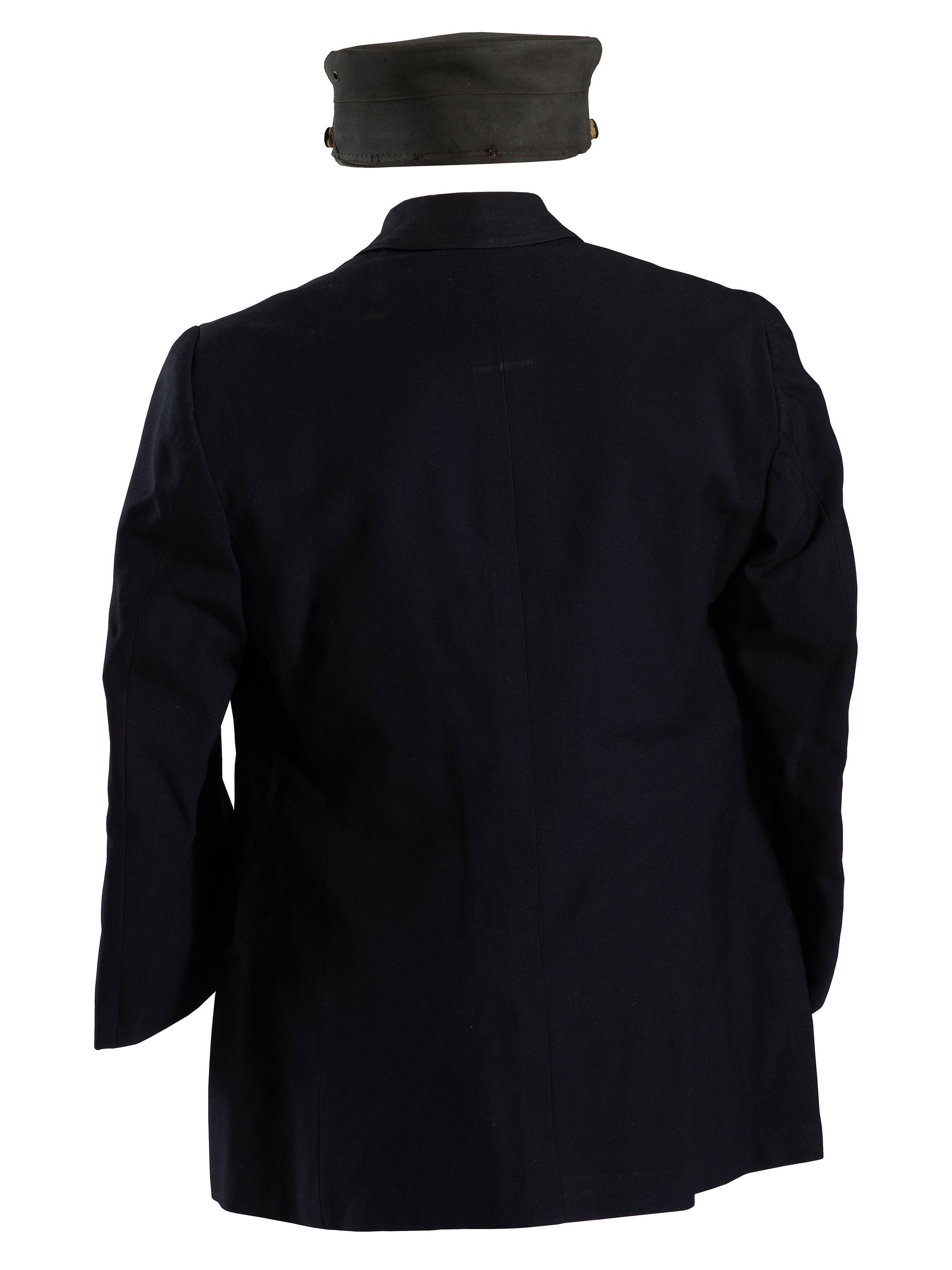 [OCCUPATIONAL]. Pullman Porter uniform jacket and hat.