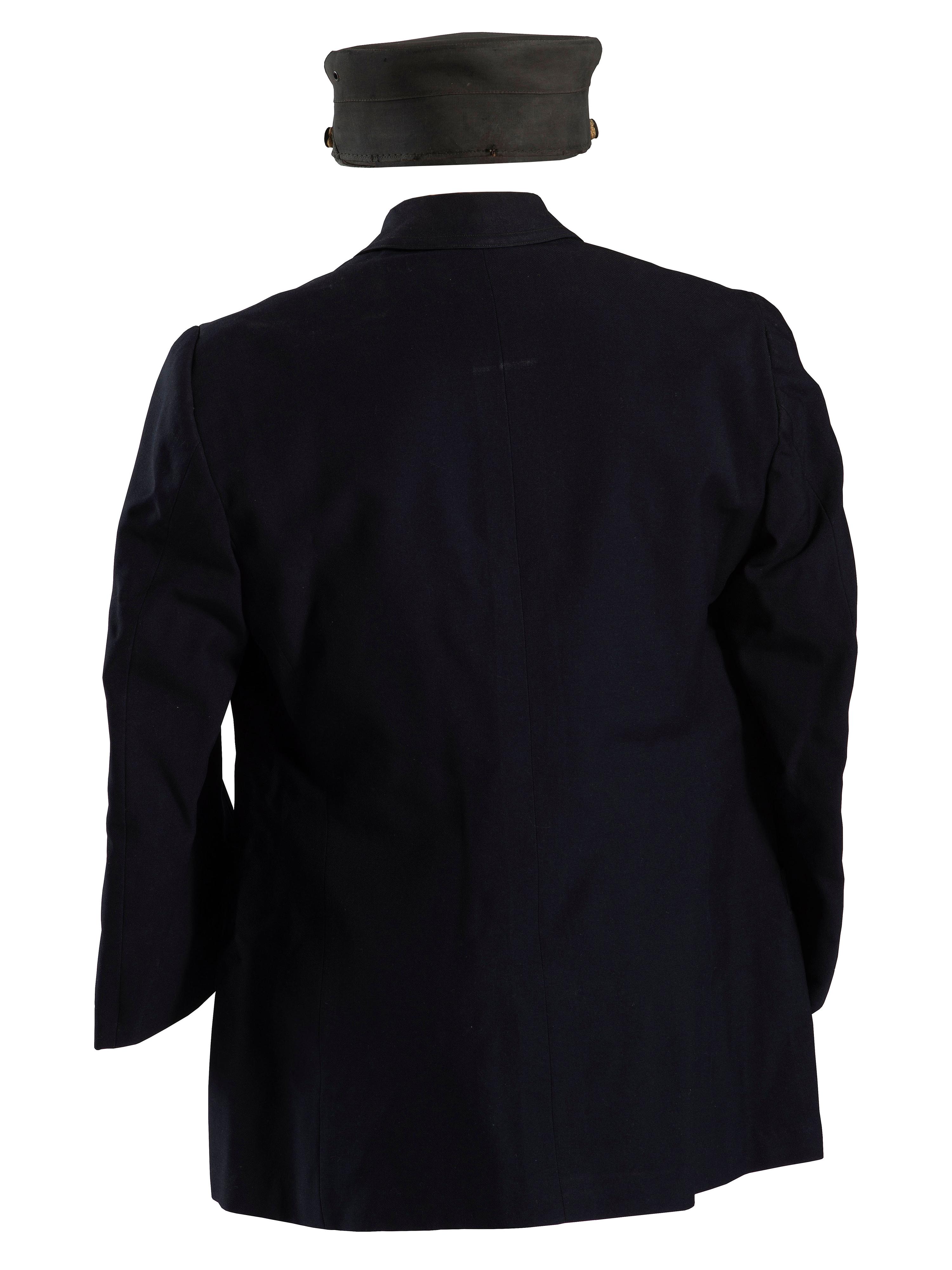 [OCCUPATIONAL]. Pullman Porter uniform jacket and hat.