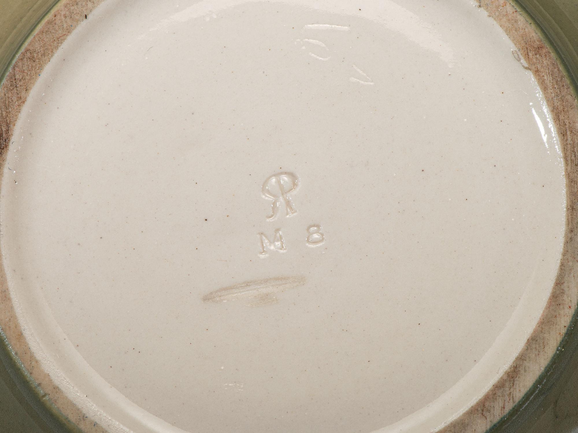 Six Rookwood Pottery Table Articles, Including an Artist Decorated Example