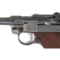 **WWI Era 1916 Dated DWM Luger with Non-Matching Holster