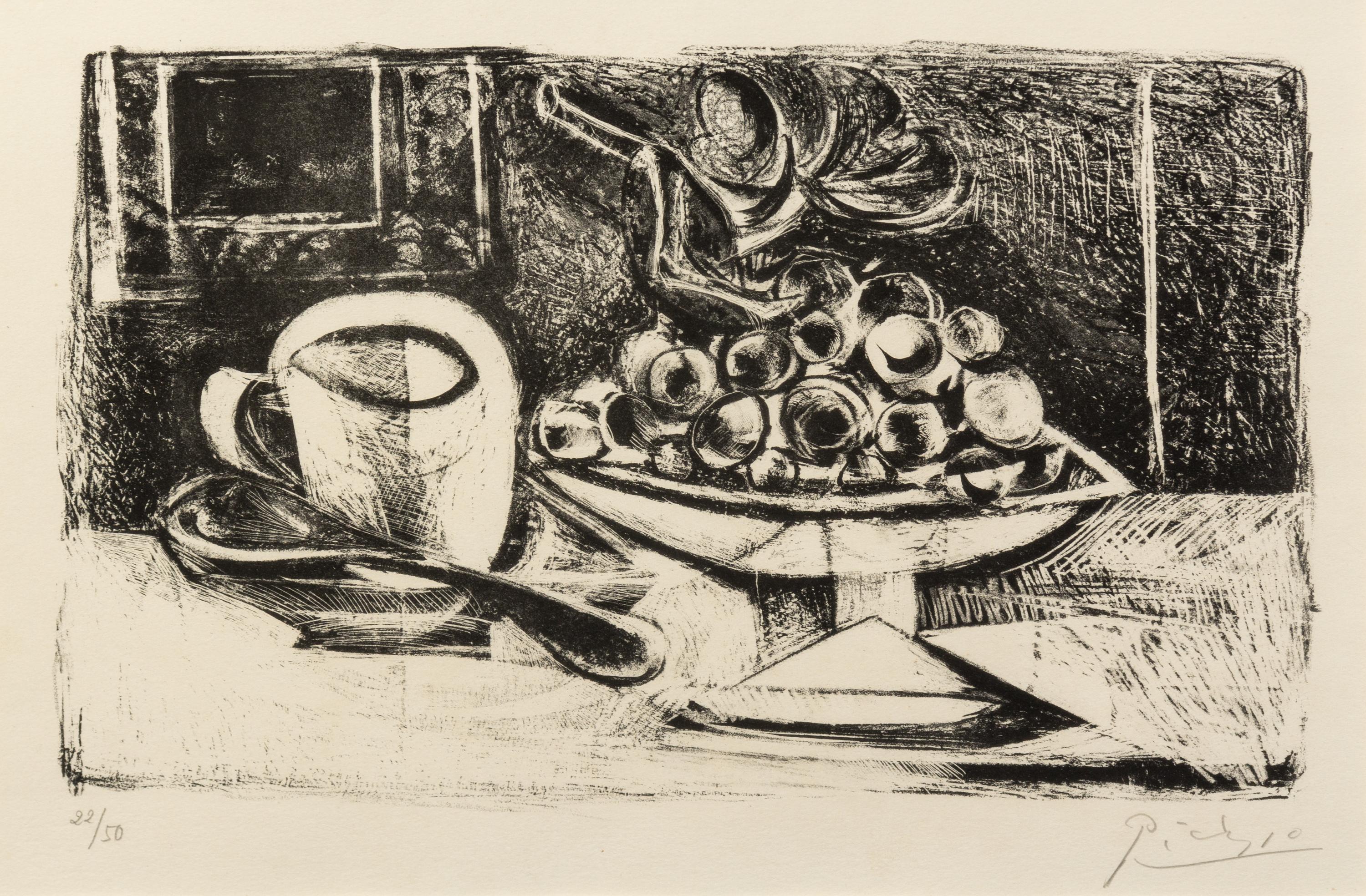 Pablo Picasso, (Spanish, 1881-1973), Nature Morte Au Compotier, 1945