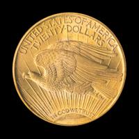 A United States 1922 St. Gaudens $20 Gold Coin