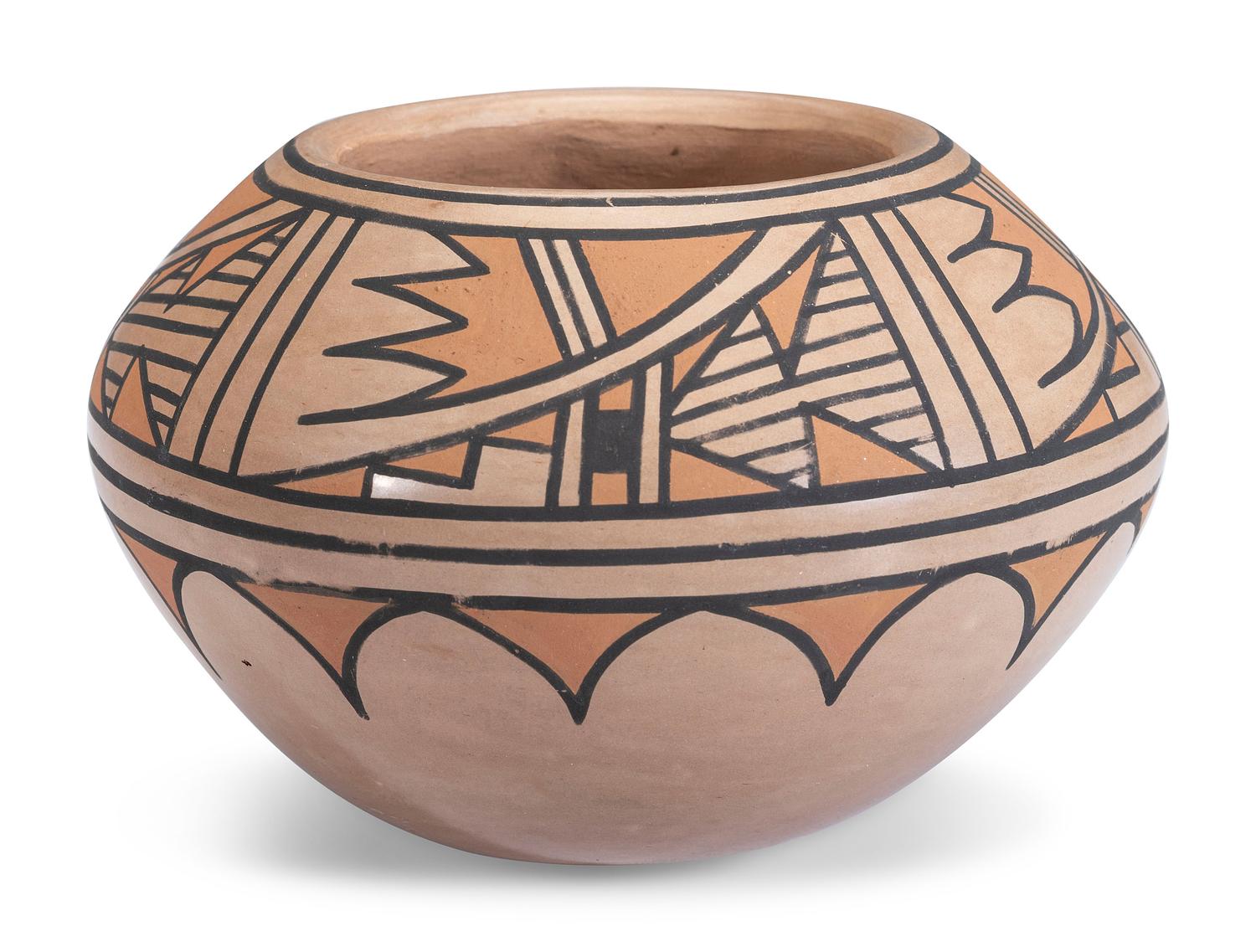 Polychrome Pottery Jar