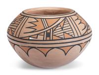 Polychrome Pottery Jar